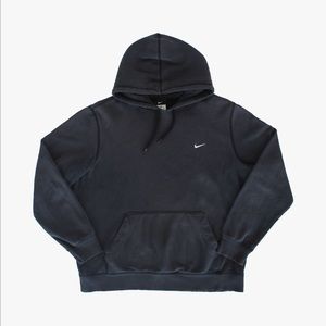 Vintage Black Nike Hoodie XL